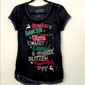 Rocker Girl Christmas Shirt